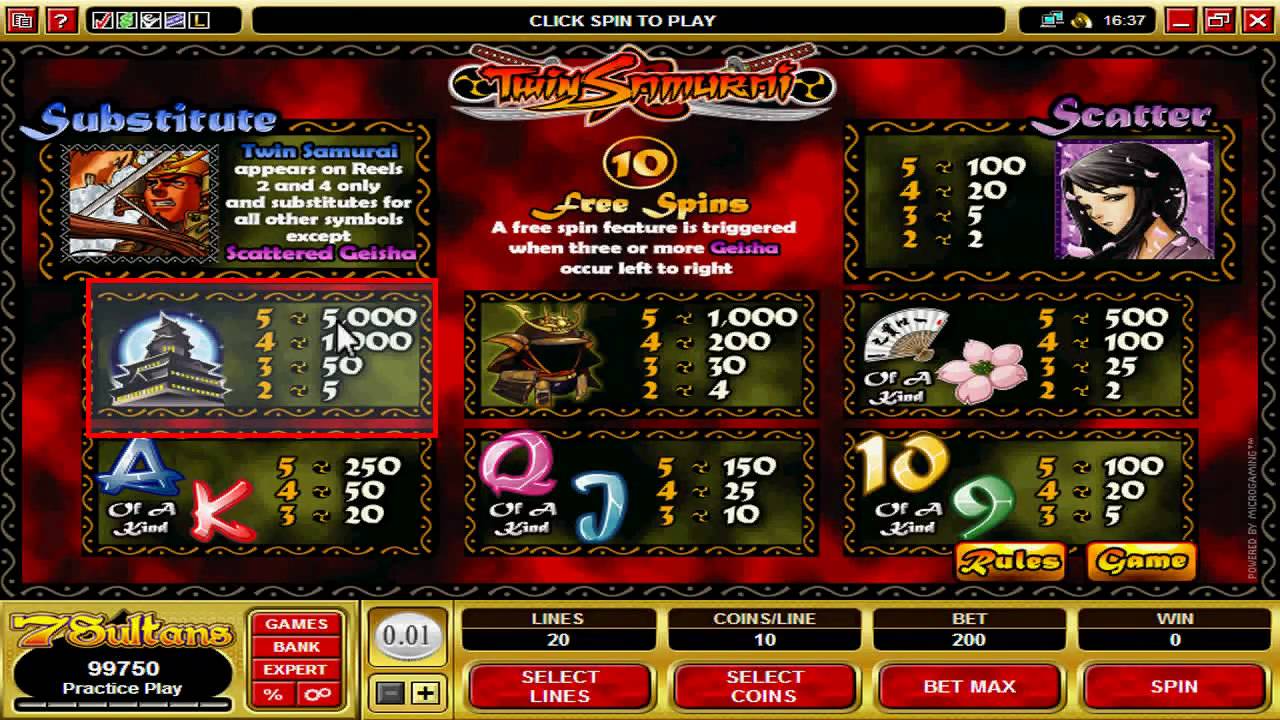 Www 7 sultans eu casino games