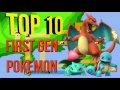 Top 10 Favorite First Gen Pokemon Red, Blue, Yellow