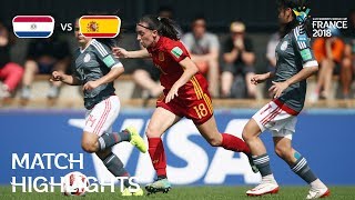 Paraguay v Spain - FIFA U-20 Women’s World Cup France 2018 - Match 6