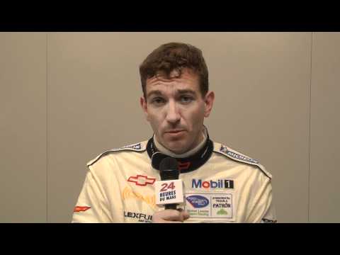 24 Heures du mans 2011 interview de Oliver Gavin pilote de la Corvette C6