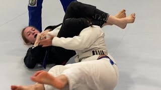 Women's Brazilian Jiu-Jitsu: Abbie Steel Armbar Submission  2023 Rogue Grappling Purple Belt