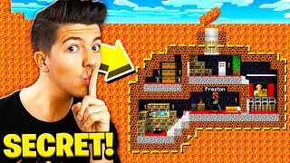 I Found Prestonplayz Secret Underground Minecraft Base I Found Prestonplayz Secret Underground Minecraft Base