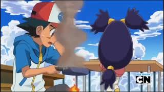 Ash And Iris Tries To Cook Food