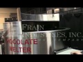 Video 1500 lb, 304 Stainless Steel, Low Pressure Jacketed Chocolate Melt Mixing Tank