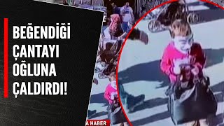 Beğendi̇ği̇ Çantayi Oğluna Çaldirdi
