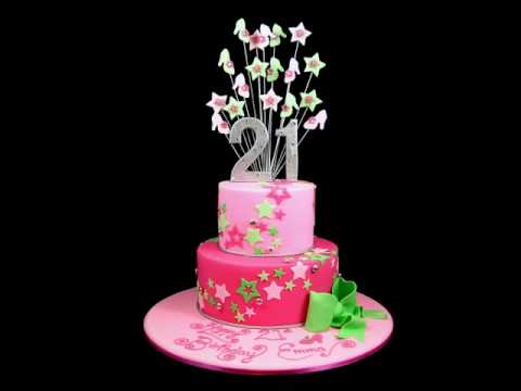 21st Birthday Cake on 21st Birthday Cake Decorating Ideas From Inspired By Michelle Cake