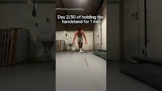 Day 230 Of 1Min Handstand