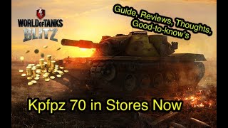 Kpfpz 70 Kpz World Of Tanks Blitz In Stores Now
