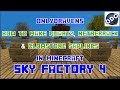 Minecraft - Sky Factory 4 - How to Make Quartz, Netherrack and Glowstone Saplings