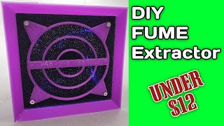 DIY Solder Fume Extractor Under $12! | Solder Station Exhaust Fan