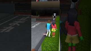 Dikejer Pocong Yuta Dan Mioijo Melarikan Diri Di Sakura School Simulator 06
