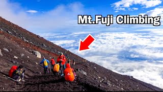 Japonya'nın En Yüksek Dağı Fuji Dağı Zirvesine Yalnız Gece Tırmanışı🗻Dünya Miras