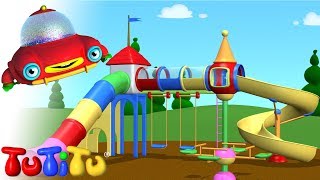 🎁TuTiTu Builds a Playground - 🤩Fun Toddler Learning with Easy Toy Building Activities🍿