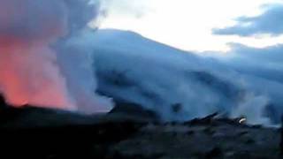 Fimmvörðuháls 2010 Eldgos Eruption.avi