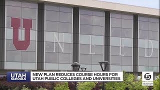 New Plan Reduces Course Hours For Utah Public Colleges And Universities