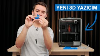 Yeni 3D Yazıcım Creality K1C Incelemesi