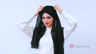Instant Chiffon Amelia Hijab From Tulip Fashion