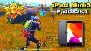 Ipad Mini5 Pubg Test In 2025 Ipados 26.1 Test Pubg Mobile Ios 26.1 Test
