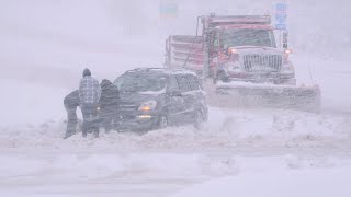 Colorado Springs, Co Historic Winter Storm Slams Roadways