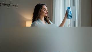 4K Transparent Cleaning Workout With Luna Transparent Try-On Haul In 4K