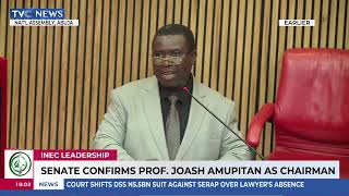 Senate Confirms Prof. Amupitan As Inec Chairman