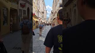 Walking The Streets Of Salzburg, Austria