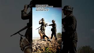 Ww2 Brought To Life German Scouts & War Dog Spot Soviet Troops Rare Footage