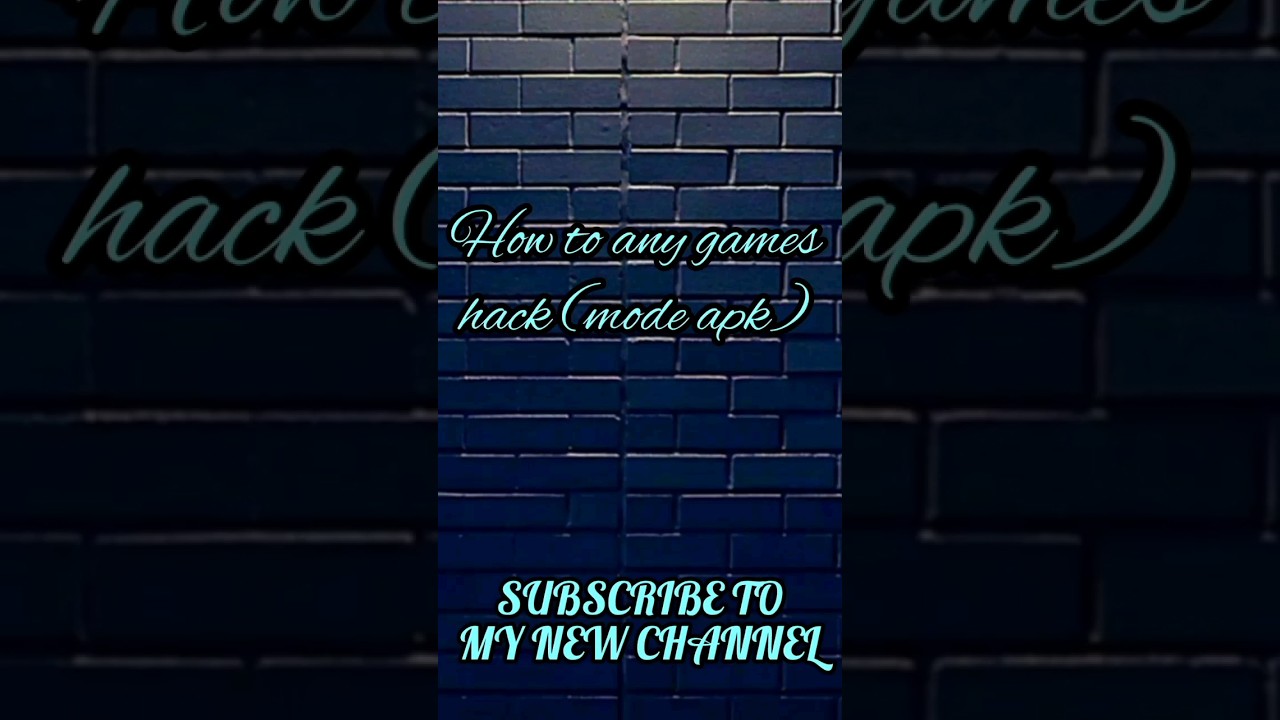 How to any games hack mode apk so I help you with How to any games hack mode apk so I help you with