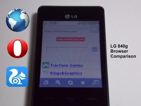 LG 840G - Downloading And Using Opera Mini 7.1