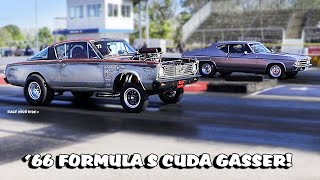 Radical 66 Formula S Plymouth Cuda Ger Races 69 Chevy Chevelle Muscle Car Byron