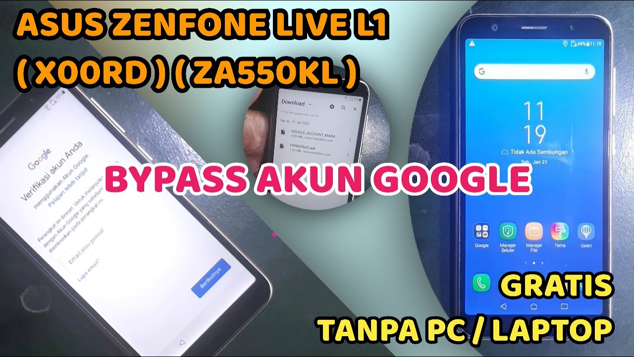 ASUS ZENFONE LIVE L1 (X00RD)(ZA550KL) BYPASS FRP, ASUS ZENFONE LIVE L1 (X00RD)(ZA550KL) BYPASS FRP,