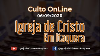 Culto OnLine 06/09/2020