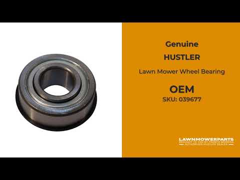 Hustler 039677 - Lawn Mower Wheel Bearing OEM Hustler 039677 - Lawn Mower Wheel Bearing OEM
