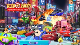 Kick The Buddy Joins The Tokyo Race Parody