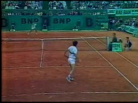 マッケンロー vs ビランデル - Semi 決勝戦（ファイナル）　 ローランギャロス 1985 - 07／11