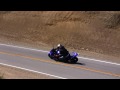 Motorcycle Crash - Honda F4 F4i Lowsides on Mulholland Hwy
