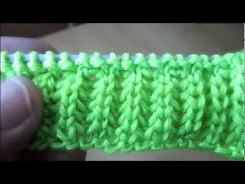 comment tricoter en cote perlee