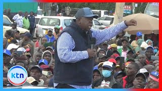 Matiangi And Pnu Leader Peter Munya Take 2027 Election Campaigns To Timau Market In Meru County