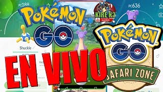 EN VIVO SAFARI ZONE POKEMON GO COMO ES ESTE EVENTO?