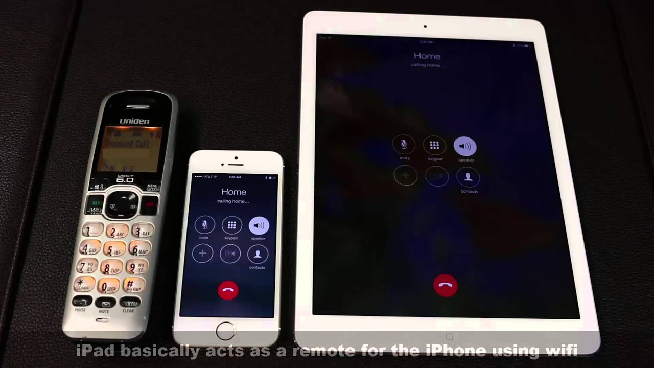 How to Make Phone calls using your iPad on iOS 8 - YouTube