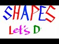 Kids Art School (drawing): part 3 Shapes