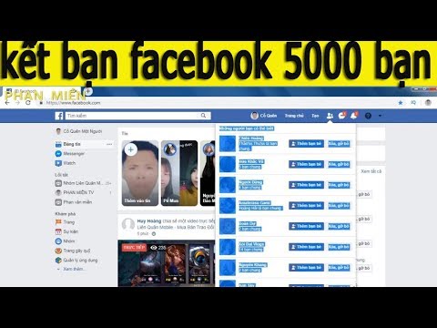 Kết Bạn Facebook 5000 Bạn Bè Cùng Một Lúc