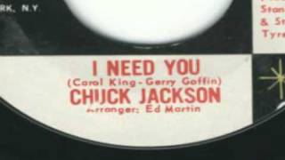 Watch Chuck Jackson I Need You video