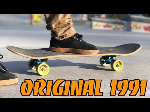 Testing An Original Skateboard From 1991