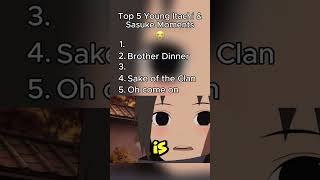 Top 5 Young Itachi & Sasuke Moments