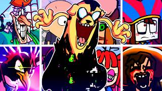 Elastic Destruction V2 But Every Turn A Different Character Singsfnf Elastic Destruction Betadciu