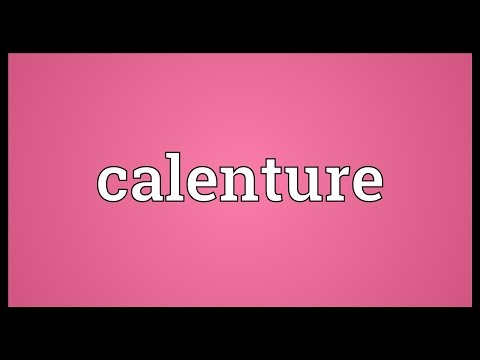 Header of calenture