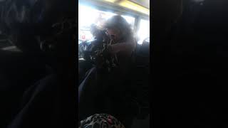 Man Going Dress On The Bus Like A Lady