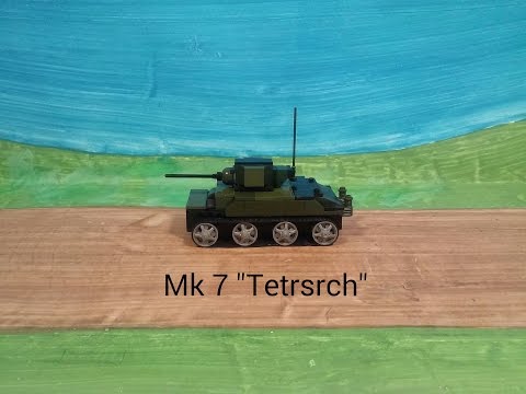 Как сделать бт 7 из лего