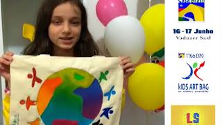 1° Kids Expo - Kids Art Bag - Revolução dos pincéis - V JUNIFEST 2018 Casa Brasil Liechtenstein
